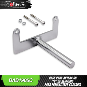 BASE PARA ANTENA CB DE ALUMINIO "T" PARA FREIGHTLINER CASCADIA BAB1905C