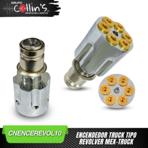 ENCENDEDOR TIPO REVOLVER MEX TRUCK CNENCEREVOL10