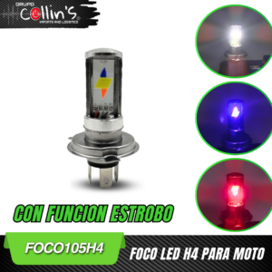 FOCO LED H4 PARA MOTO FOCO105H4