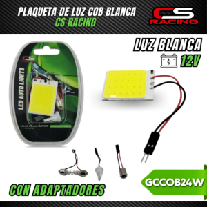 PLAQUETA DE LUZ COB GCCOB24W