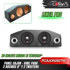 PANEL CAJON DE VINIL LINEA PRO PCAJON282TW