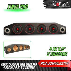 PANEL CAJON DE VINIL LINEA PRO PCAJON46.52TW