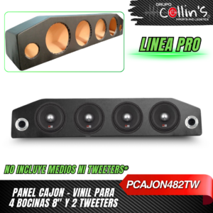 PANEL CAJON DE VINIL LINEA PRO PCAJON482TW