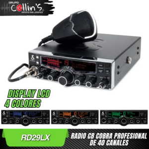 RADIO CB COBRA 40 CANALES RD29LX