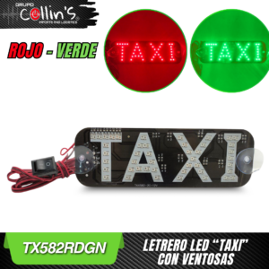 LETRERO LED "TAXI" TX582RD