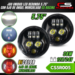 JUEGO UNIDAD REDONDA 5.75" CS RACING CS5R005