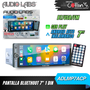 PANTALLA 7" 1 DIN ADLMP7ACP