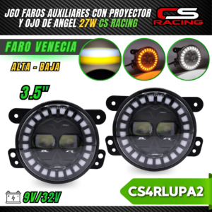 FARO AUXILIAR VENECIA CON PROYECTOR 3.5" CS RACING CS4RLUPA2