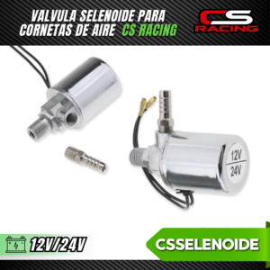 VALVULA SELENOIDE PARA CORNETAS CS RACING CSSELENOIDE