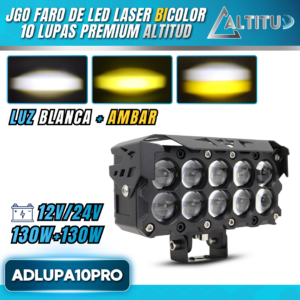 JGO FARO LED LASER 10 LUPAS ADLUPA10PRO
