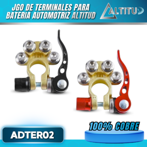 JGO TERMINALES PARA BATERIA ALTITUD ADTER02