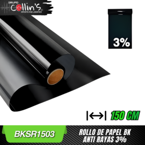 ROLLO DE PAPEL BK ANTI RAYAS 3% BKSR1503