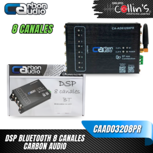 DSP BT 4 CANALES CARBON AUDIO CAAD03208PR