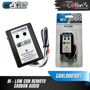 HI-LOW CON REMOTO CARBON AUDIO CAHL00010ET