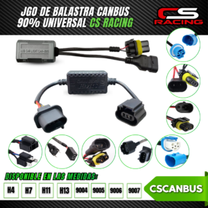 JGO BALASTRA CANBUS 99% UNIVERSAL CSCANBUS