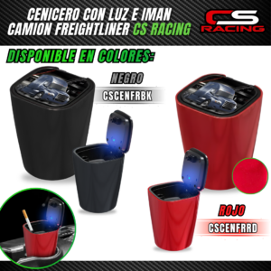 CENICERO CON LUZ E IMAN FREIGHTLINER CSCENFR