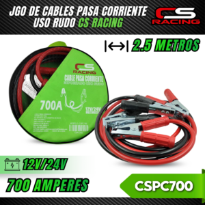 JGO CABLES PASA CORRIENTE USO RUDO CSPC700
