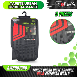 TAPETE URBAN DRIVE ADVANCE 3 PIEZAS AWH0013