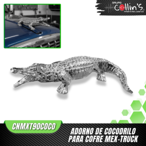 ADORNO DE COCODRILO PARA COFRE CNMXT90COCO