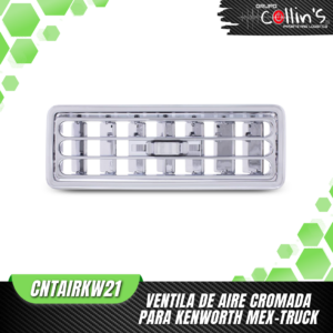 VENTILA DE AIRE CROMADA PARA KENWORTH CNTAIRKW21