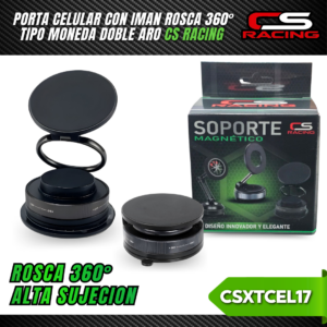 PORTA CELULAR CON IMAN TIPO MONEDA CSXTCEL17