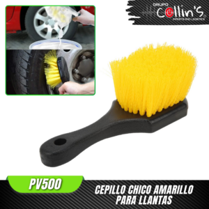 CEPILLO CHICO AMARILLO PARA LLANTAS PV500