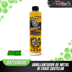 ABRILLANTADOR DE METAL BI-FASIC 500ML CASTELAN RAPIDIN500