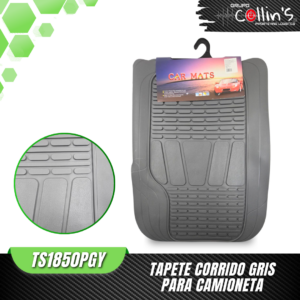 TAPETE CORRIDO GRIS PARA CAMIONETA TS1850PGY
