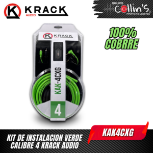 KIT DE INSTALACION CALIBRE 4 KAK4CXG