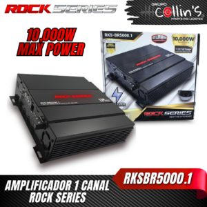 AMPLIFICADOR 1 CANAL ROCK SERIES RKSBR5000.1