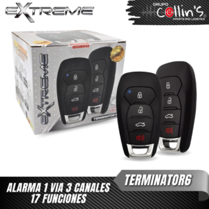 ALARMA 1 VIA 3 CANALES TERMINATOR6