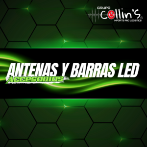 ANTENAS Y BARRAS LED