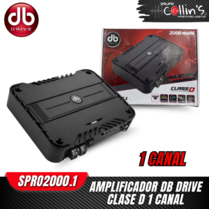 AMPLIFICADOR 1 CANAL DB DRIVE SPRO2000.1