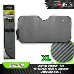 CORTINA PARASOL LUXY ESTAMPADO FIBRA DE CARBONO AWHL010
