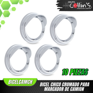 BICEL CHICO CROMADO PARA MARCADOR DE CAMION BICELCAMCH