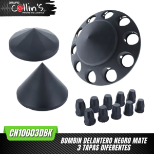 BOMBIN DELANTERO NEGRO MATTE CN10003DBK