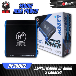 AMPLIFICADOR 2 CANALES HF20002