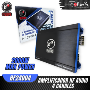 AMPLIFICADOR 4 CANALES HF24004