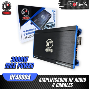 AMPLIFICADOR 4 CANALES HF40004