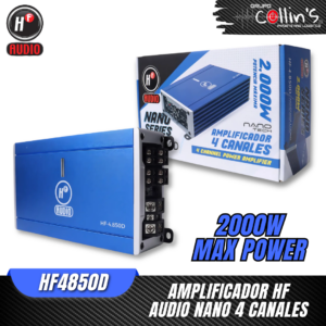 AMPLIFICADOR NANO 4 CANALES HF4850D