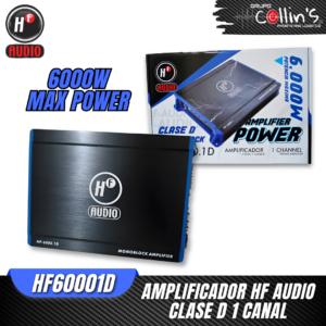 AMPLIFICADOR 1 CANAL HF60001D