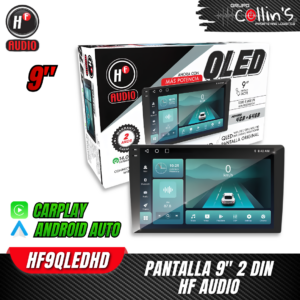 PANTALLA 9" 2 DIN HF AUDIO HF9QLEDHD