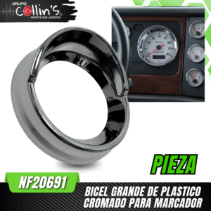 BICEL GRANDE CROMADO PARA MARCADOR DE CAMION NF20691