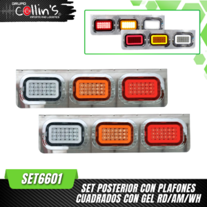 SET POSTERIOR CON PLAFONES CUADRADOS SET6601