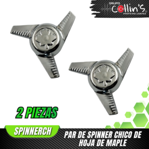 PAR SPINNER CHICO DE HOJA DE MAPLE SPINNERCH