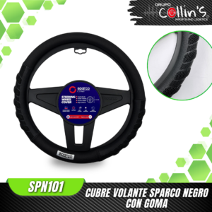 CUBRE VOLANTE CON GOMA SPARCO SPN101