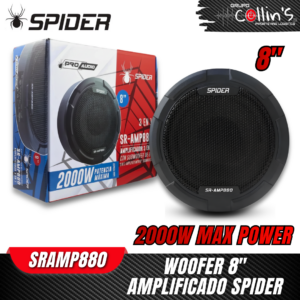WOOFER AMPLIFICADO 8" SRAMP880