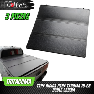 TAPA RIGIDA PARA TACOMA 15-25 DOBLE CABINA TRITACOMA