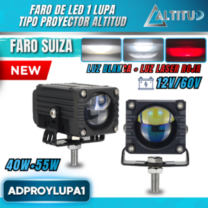 FARO LED TIPO PROYECTOR 1 LUPA ADPROYLUPA1