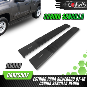 ESTRIBOS PARA SILVERADO 07 - 18 CARES507